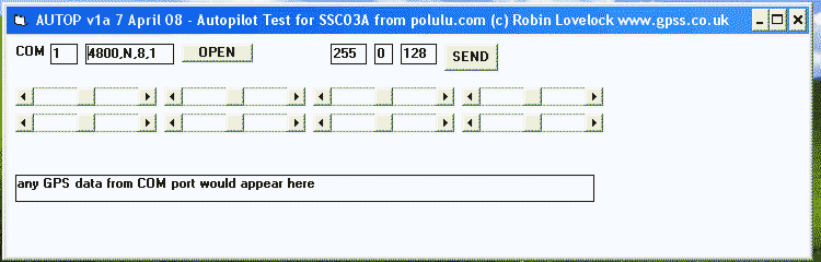 bits for autopilot test