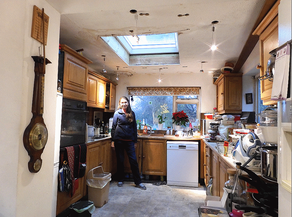 Robin and June Lovelock in Sunninghill in their kitchen on 18 Decemmber 2020