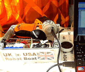 Software is loaded into Boat 10's existing autopilot