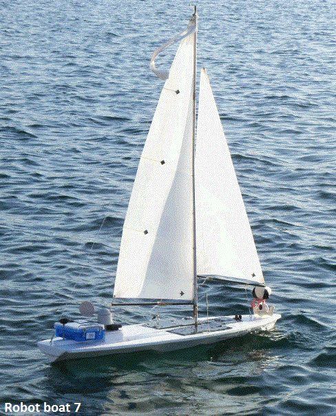 Snoopy Sailing robot boat 7