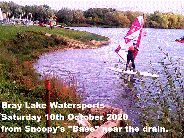 Bray Lake Watersports on Saturday 3rd October 2020
