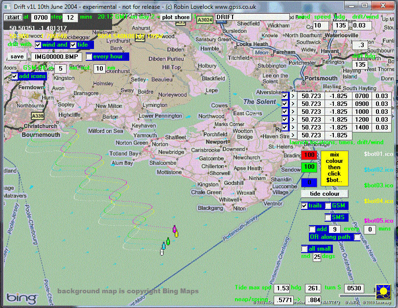 DRIFT model near Eastebourne