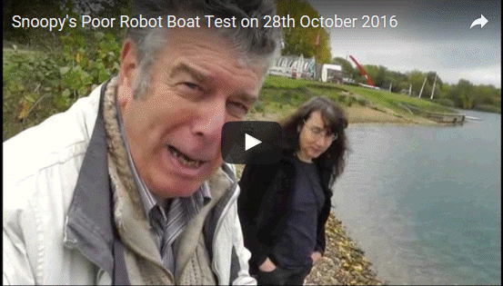 Snoopy Boat 12 with Karen